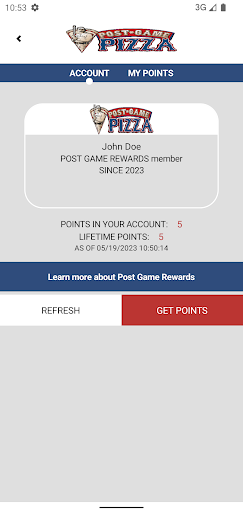 Post Game Pizza Screen 2