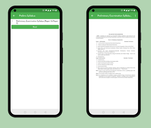 UPSC Syllabus 2024 Screen 2