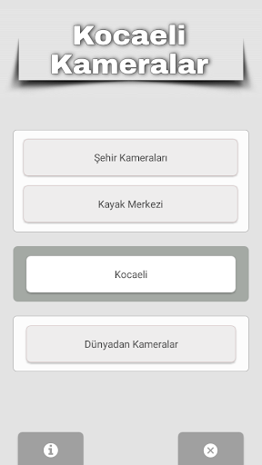 Android application Kocaeli Şehir Kameraları screenshort