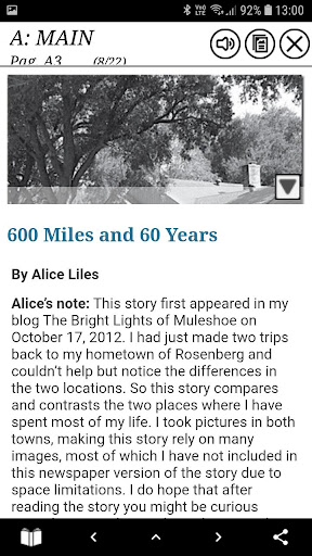 The Muleshoe Journal Screen 3
