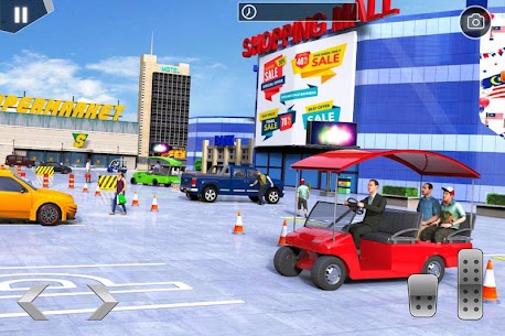 محاكاة سيارة أجرة – ألعاب سيارات الأجرة للتسوق 2