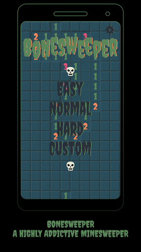 Android application BoneSweeper, a minesweeper screenshort