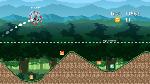Android application Excite Jump screenshort