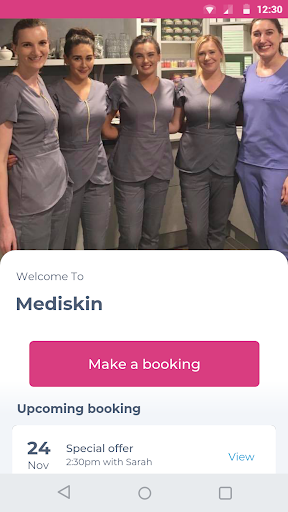 Android application Mediskin screenshort