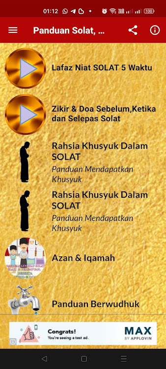Panduan Solat,Wirid & Doa - 3.3.0 - (Android)