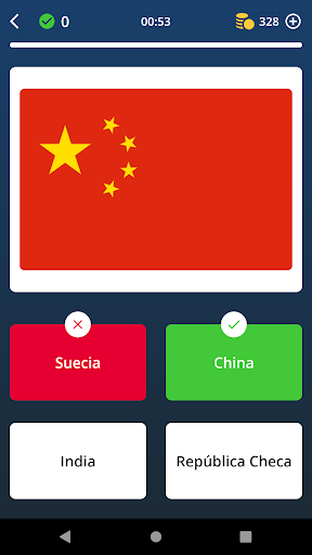 Banderas y capitales del mundo screenshot