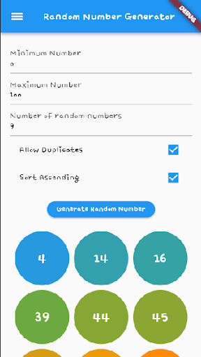 Random Number Generator(랜덤 뽑기) Screen 3