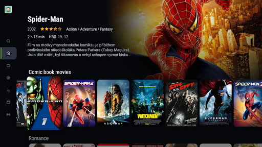 Android application Nordic TV screenshort