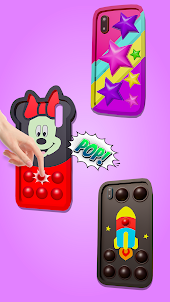 Pop It Phone Case DIY Fidgets