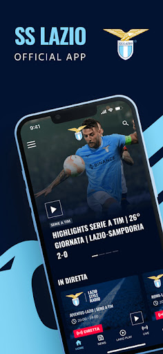 Android application S.S. Lazio screenshort