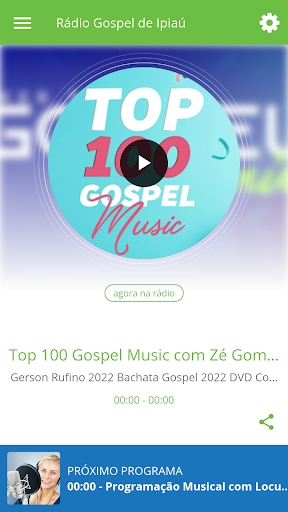 Android application Rádio Gospel de Ipiaú screenshort