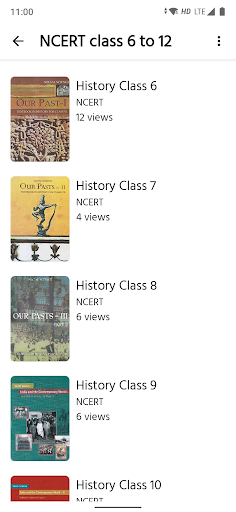 Android application Class 12 Arts All Subject Note screenshort