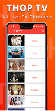 Thop TV - Watch live tv channels Tipsのおすすめ画像3