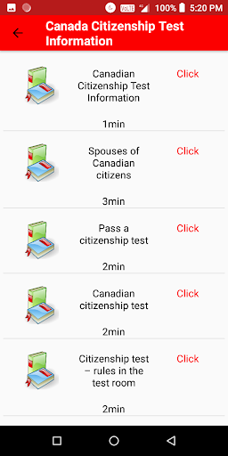 Law & Test for Canada Citizens Screen 3