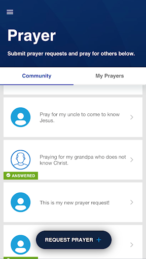 JO App (JesusOnline) Screen 3