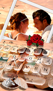Romantic Love Couple Photo Keyboard Theme For PC installation