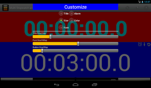 Multi Stopwatch & Timer::Appstore for Android