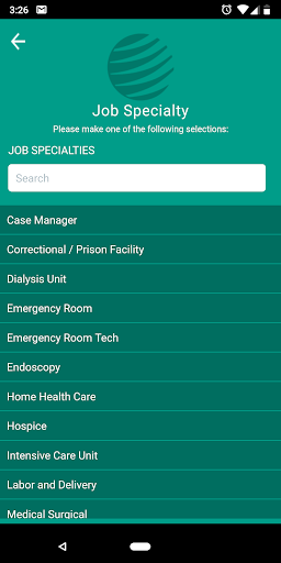 CareerCare Screen 2