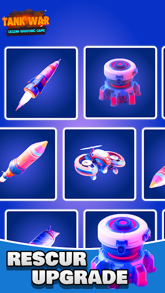 Tank War: Legend Shooting Game MOD APK screenshot
