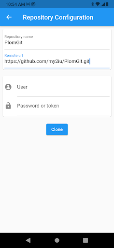 PlomGit Screenshot 1 - AppWisp.com