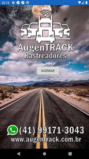 Android application Augentrack Rastreamento screenshort