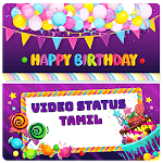 Cover Image of ดาวน์โหลด Happy Birthday Video Status Tamil 1.1 APK