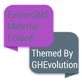 EvolveSMS Folded Purple icon