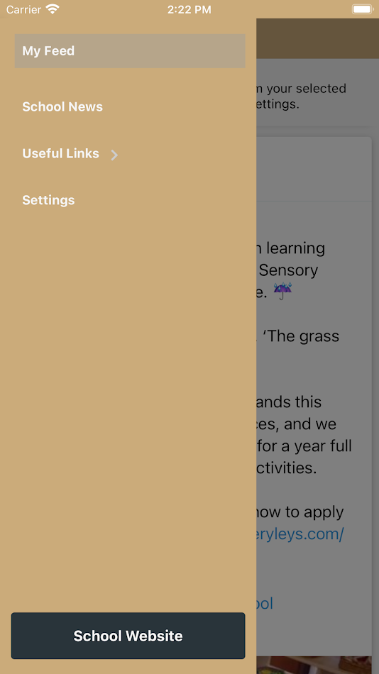 #2. The Ryleys School Parent App (Android) De: School Window