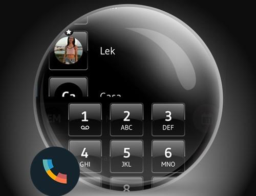 Theme Dialer Dusk Black