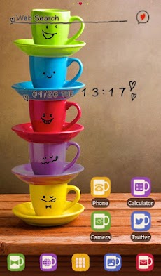 カラフル マグカップ 無料着せ替えアプリ Androidアプリ Applion