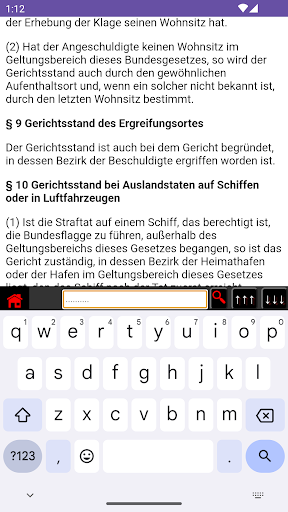 Strafprozessordnung - StPO Screen 3