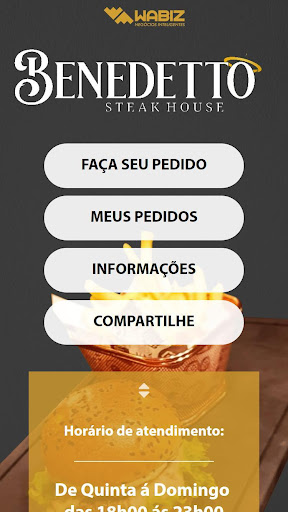 Android application Benedetto screenshort
