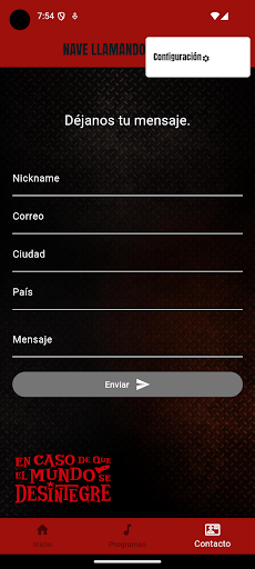 Nave Llamando a Tierra Screen 3