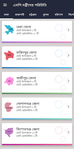 সকল এমপি মন্ত্রীদের পরিচিতি Screen 2