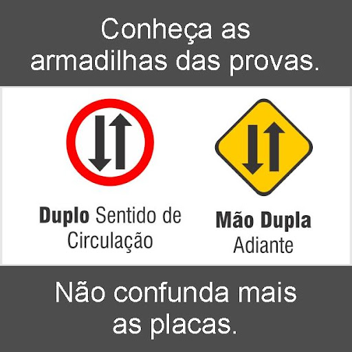 Android application Estudo das Placas de Trânsito screenshort
