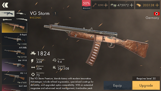 Warfare 1942 shooting games