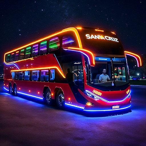 Real City Bus Transport Game icon