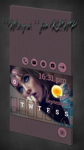 "W.c.y.w." for KLWP Screen 3