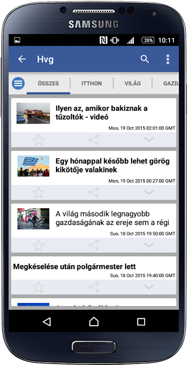 Hírek - 8.0 - (Android)