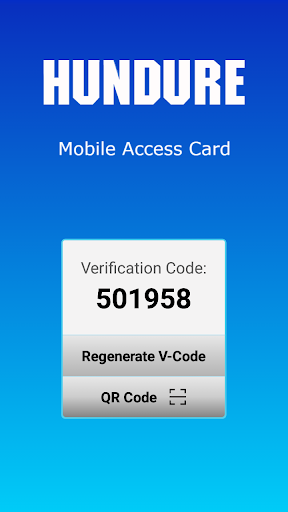 Android application mCard Access screenshort