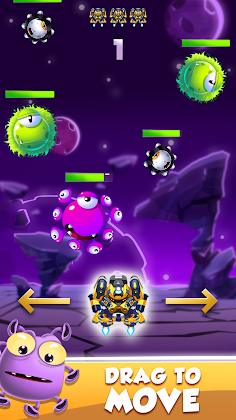 Droid O - Space Shooter Games - Screenshot 2