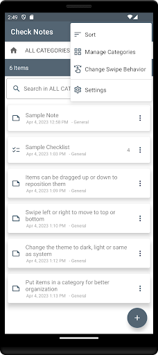 Check Notes screenshot 3