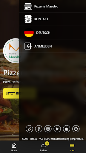 Pizzeria Maestro Screen 2