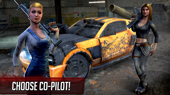 Death Race ® - Offline Games Killer Car Shooting Screenshot