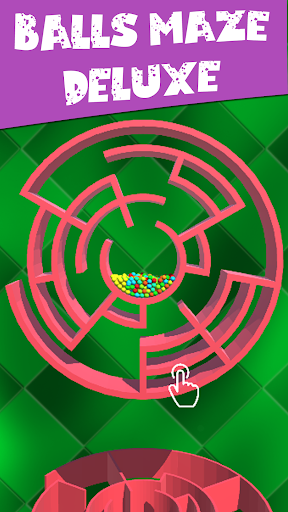 Android application Balls Maze Deluxe screenshort