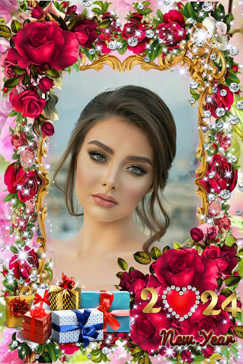 New Year Photo Frame 2024