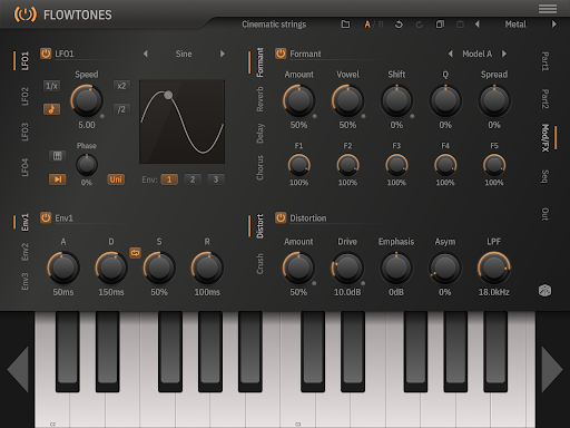 Flowtones Screen 2