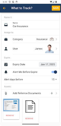 vExpiry - Expiry Date Reminder