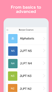 Bunpo Apprendre le japonais Plus MOD APK 3