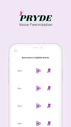 PRYDE Voice and Speech Therapy Screen 3